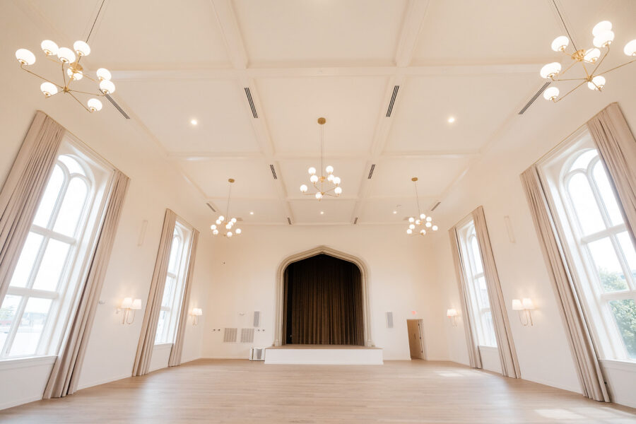 The ceremony site at Elm Nashville