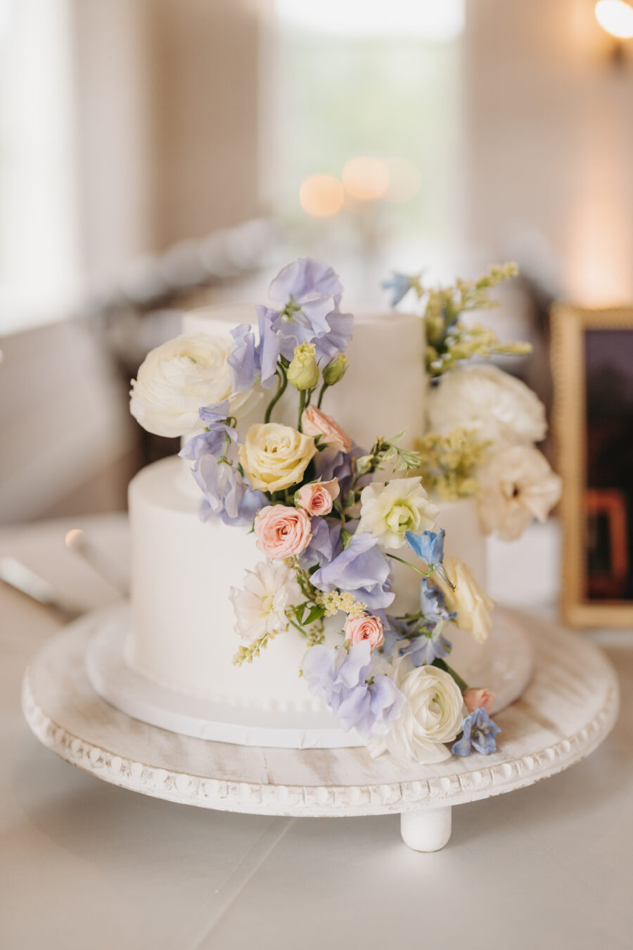 A cake during the wedding in Spring Hill, TN.