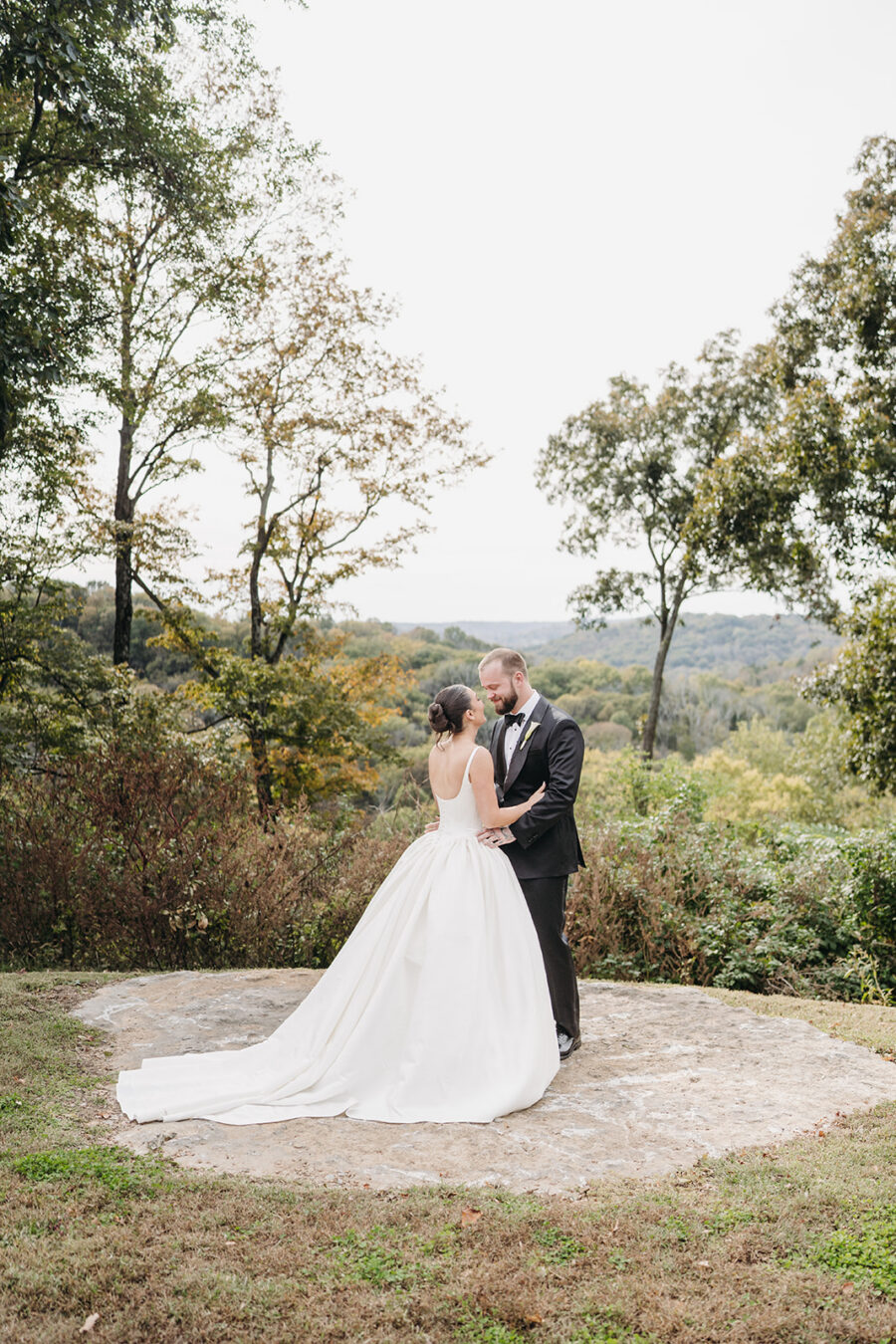 Southall Farm and Inn wedding portraits during golden hour