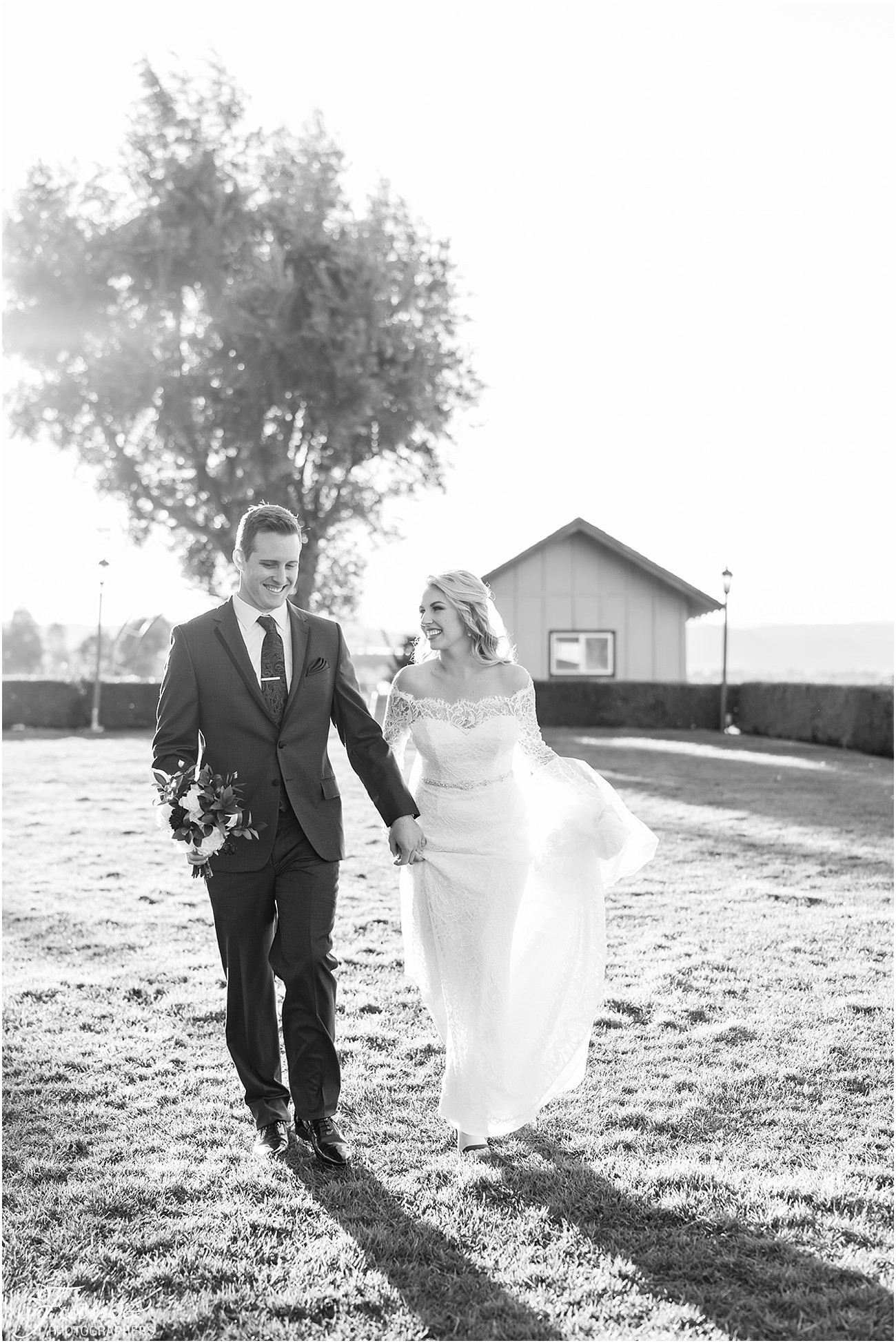 Callaway Winery bride and groom