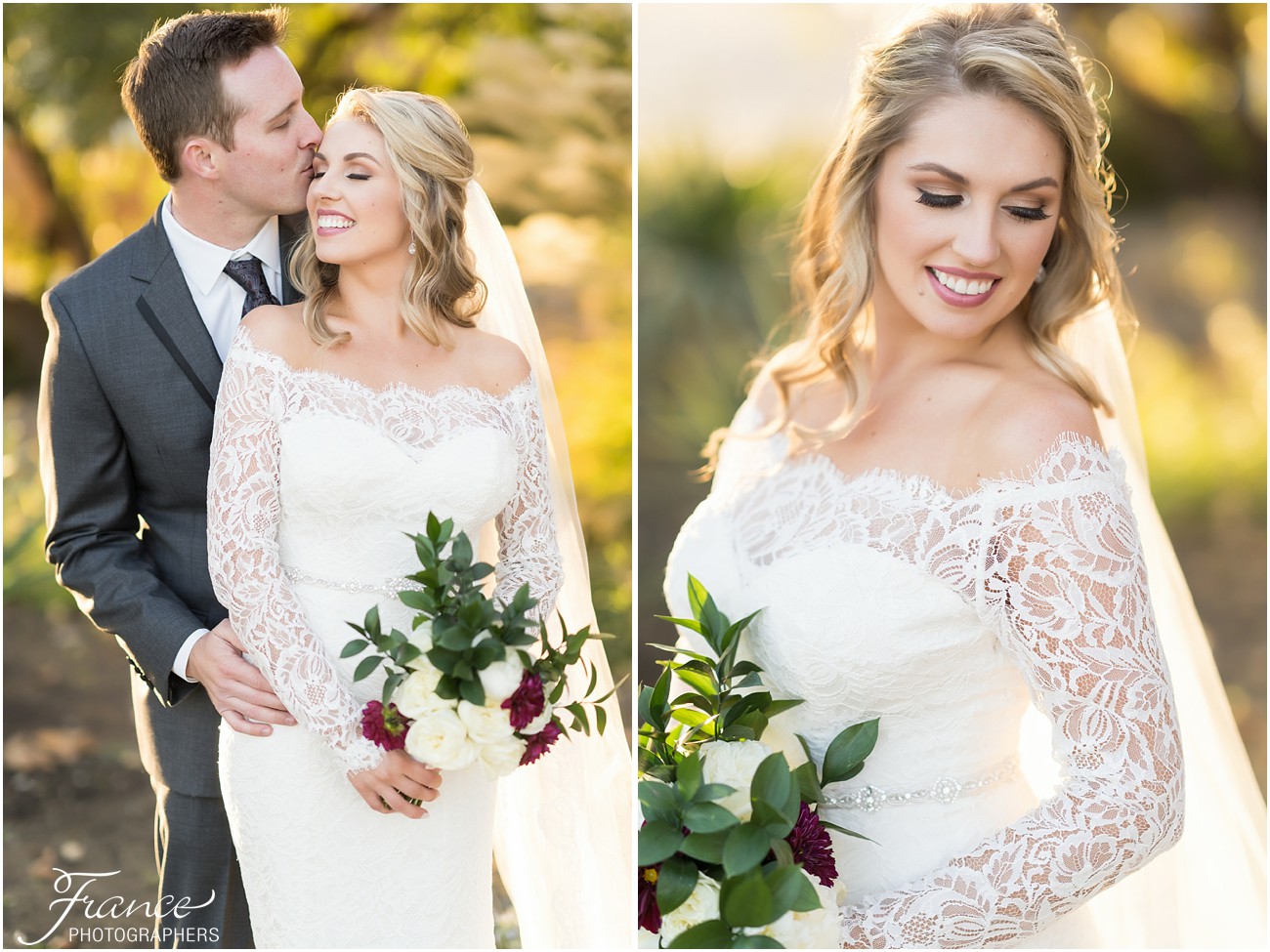 Callaway Winery bride and groom