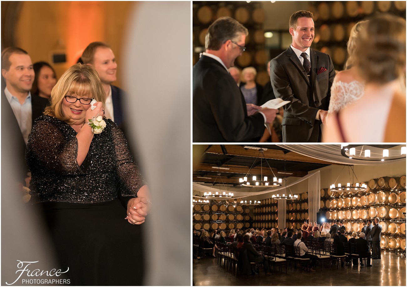 Callaway Winery wedding ceremony