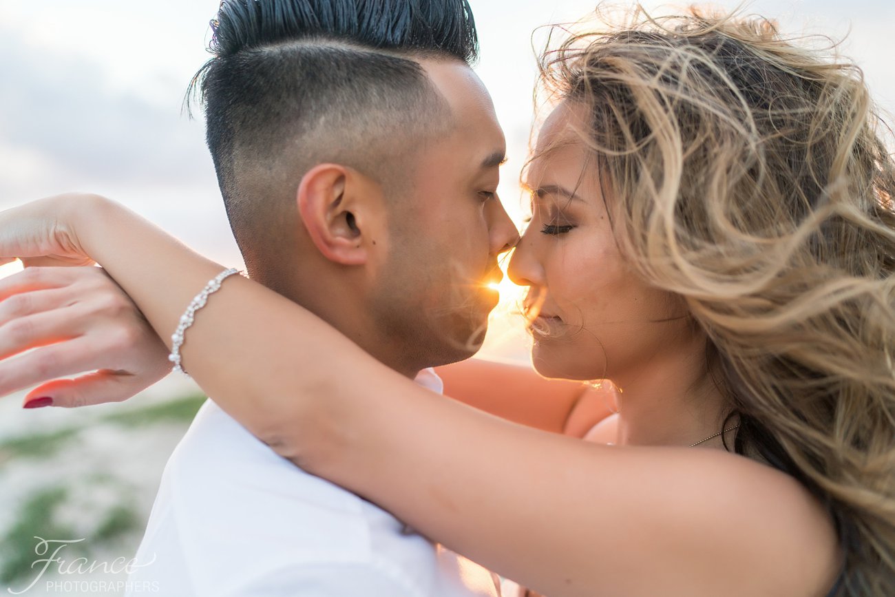 San Diego beach engagement